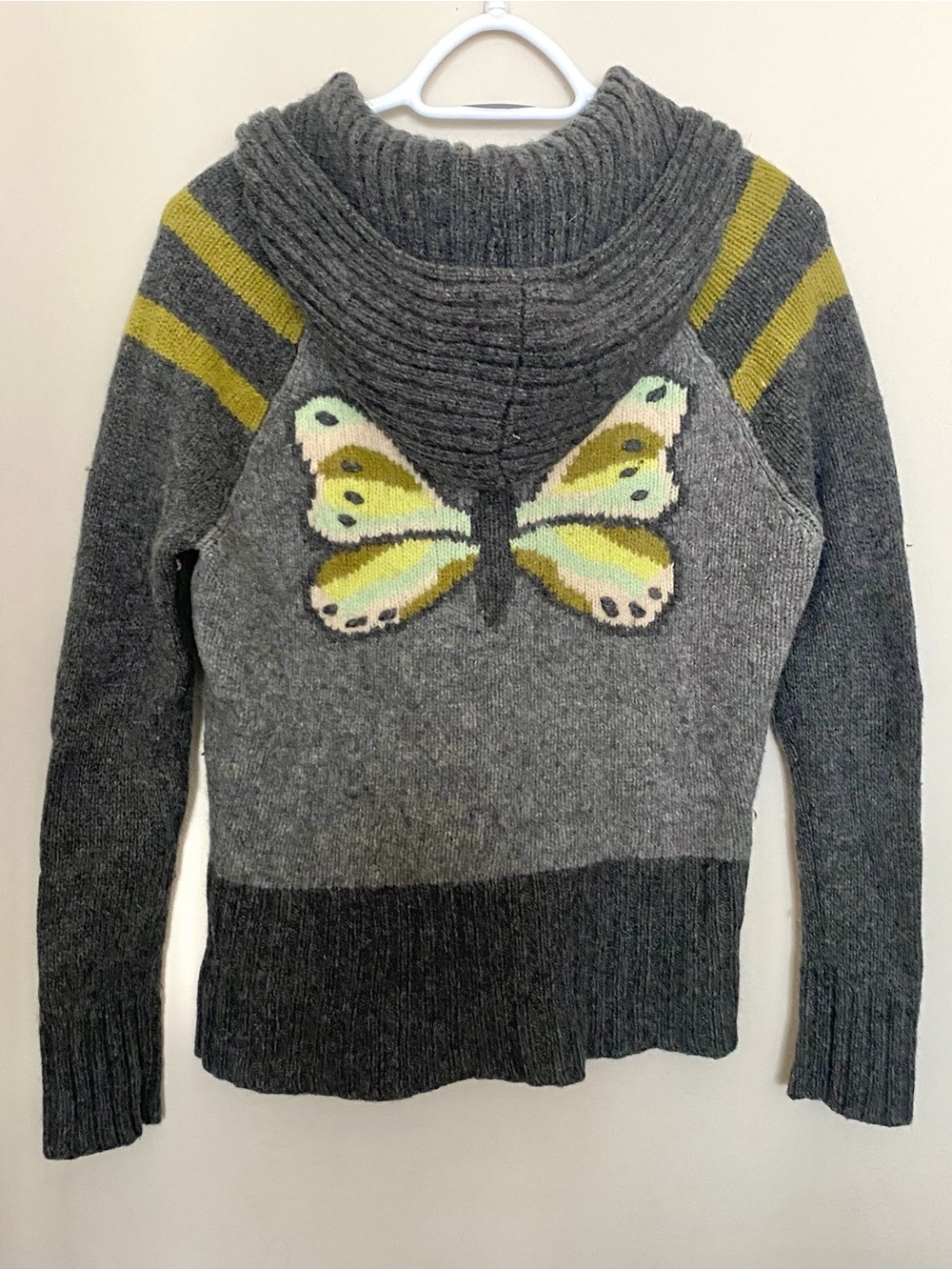 free people wool zip up hoodie